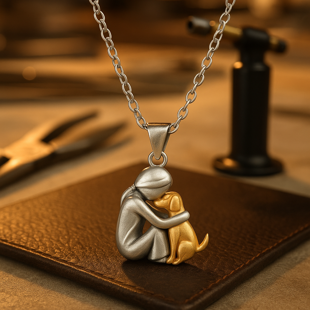 COLLIER ÉTREINTE D'AMOUR