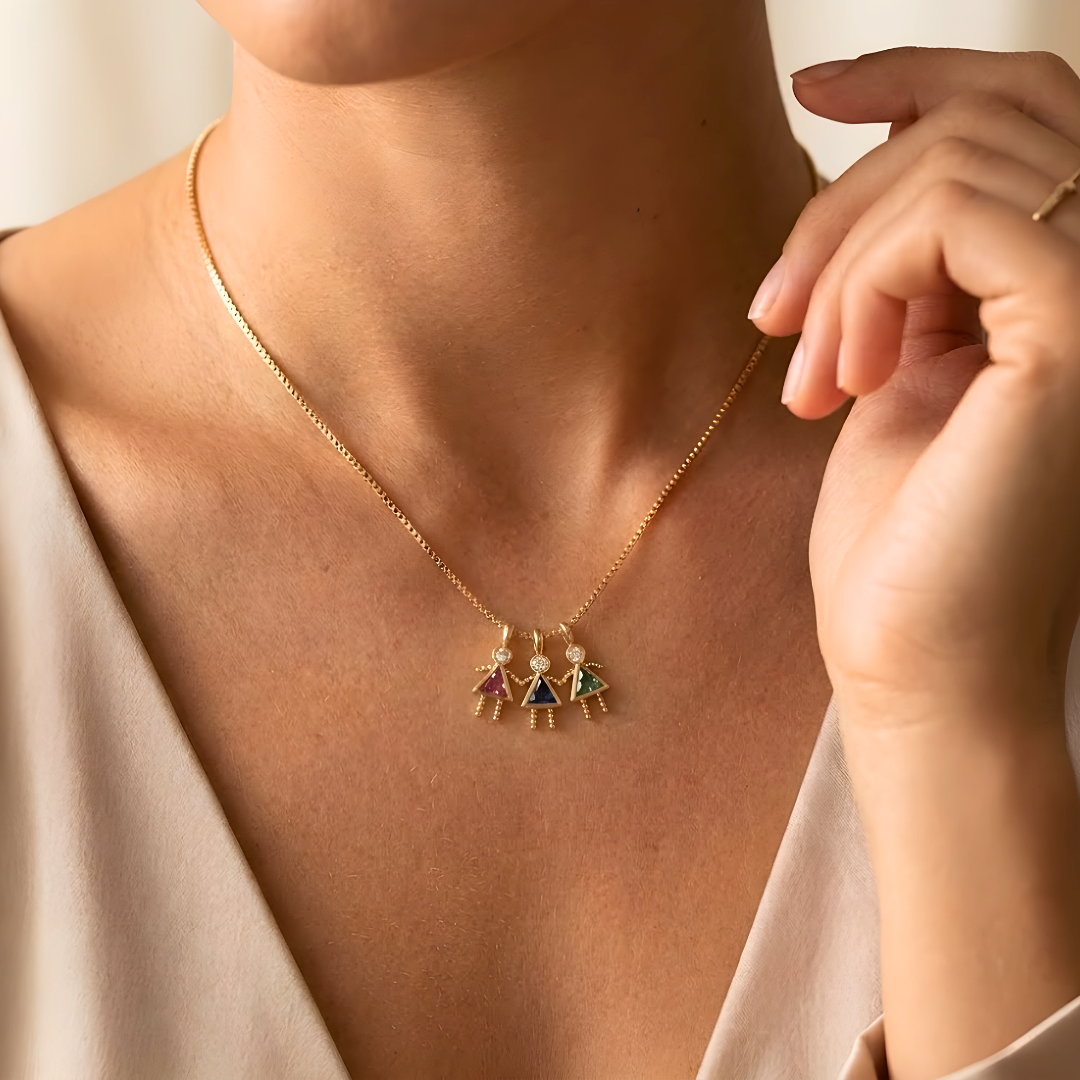 Collier Cœur de Maman