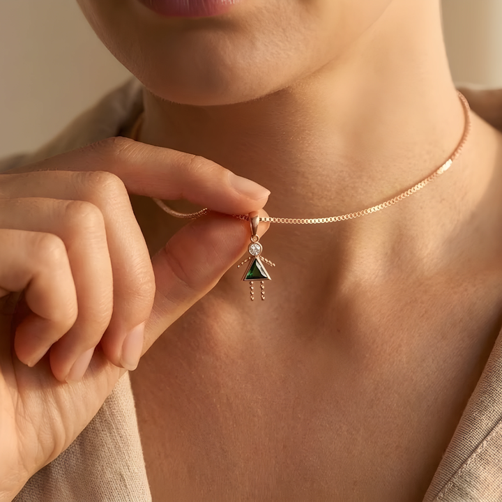 Collier Cœur de Maman