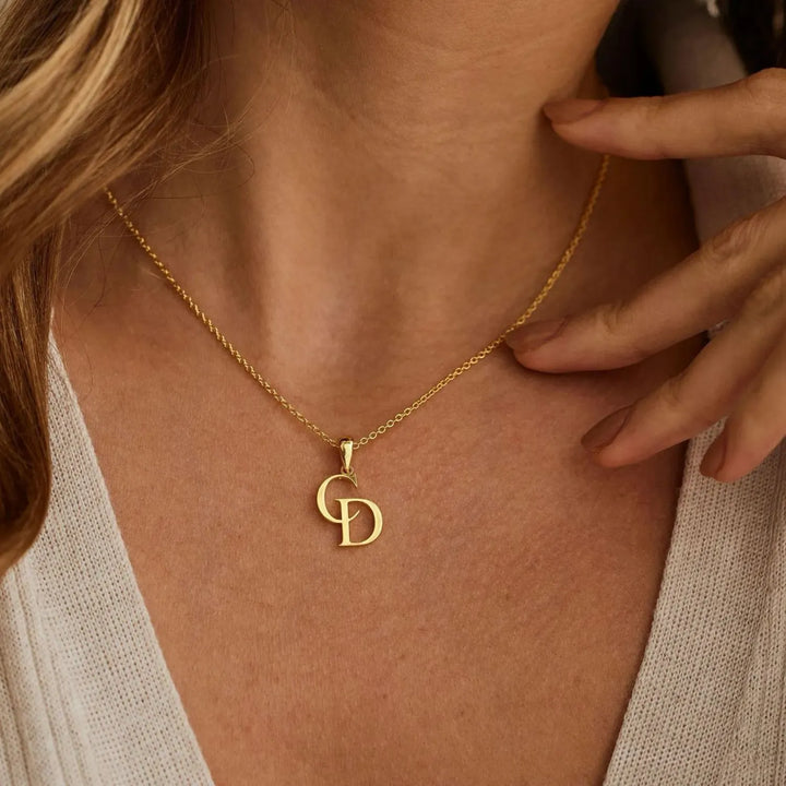 COLLIER INITIALES