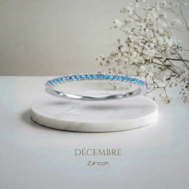 BAGUE AVEC PIERRE DE NAISSANCE