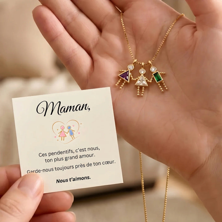 Collier Cœur de Maman
