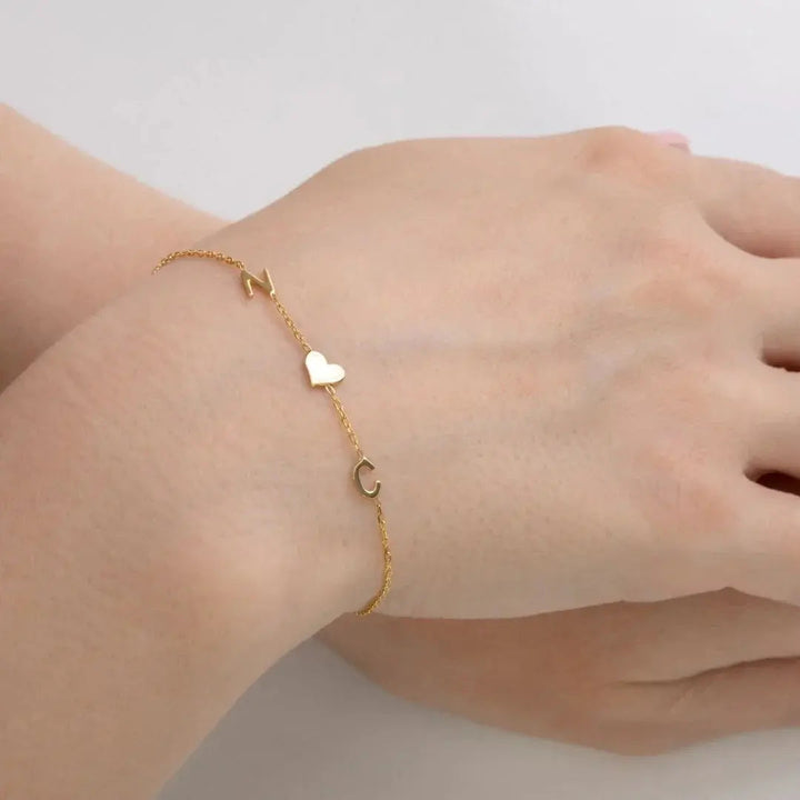 BRACELET PERSONNALISÉ AVEC INITIALES